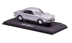 Модель BMW 2000 CS 1967 silver 1:43 Minichamps