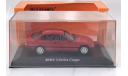 Модель BMW 3-SERIES COUPE (E36) 1992 red 1/43 Minichamps, масштабная модель, scale43