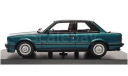 Модель BMW 3-SERIES (E30) 1986 green met. 1:43 MINICHAMPS, масштабная модель, scale43