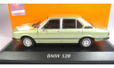 Модель BMW 520 E12 (1972) green metal. 1:43 Minichamps, масштабная модель, scale43