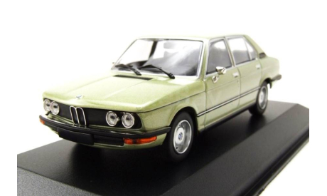 Модель BMW 520 E12 (1972) green metal. 1:43 Minichamps, масштабная модель, 1/43