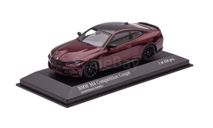 Модель BMW M4 Competion Coupe 2020 dark red met. 1:43, масштабная модель, MINICHAMPS, scale43