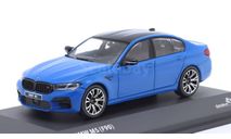 Модель BMW M5 (F90) 2022 Competition Voodoo blue 1/43 Solido, масштабная модель, scale43