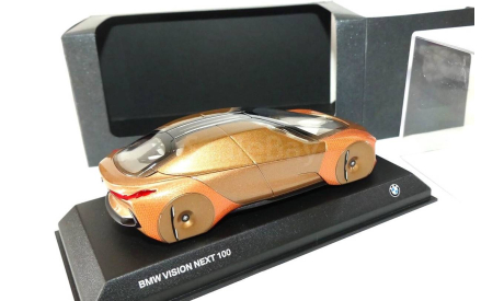 Модель BMW Vision Next 100 (2016) Concept Car bronze 1:43 NOREV/DEALER, масштабная модель, scale43