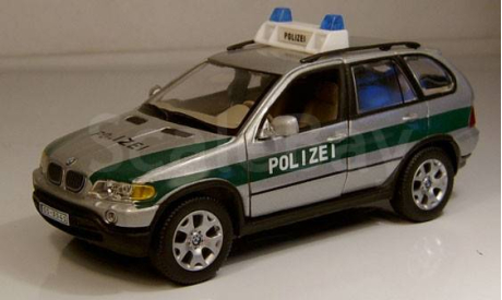 Модель BMW X5 ’POLIZEI’ 1/43 HONGWELL/CARARAMA, масштабная модель, scale43