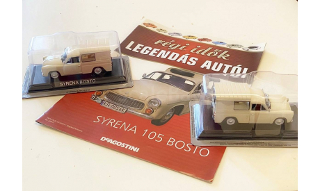 Модель FSO SYRENA 105 BOSTO white 1:43 DeA/Hungary, масштабная модель, DeAgostini, scale43