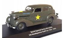 Модель BUICK SPECIAL SERIES 40 US STAFF CAR 1942 1:43 DEA/POLAND, масштабная модель, DeAgostini (военная серия), scale43