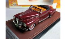 Модель CADILLAC Series 62 Convertible Coupe (OPEN) 1941 1/43 GLM-Models, масштабная модель, scale43