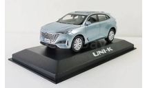 Модель Changan UNI-K 2.0 AWD air blue metallic 1/43, масштабная модель, MISSION MODEL, scale43