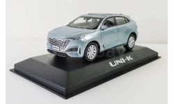 Модель Changan UNI-K 2.0 AWD air blue metallic 1/43