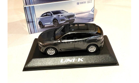 Модель Changan UNI-K 2.0 AWD star grey met. 1:43, масштабная модель, MISSION MODEL, scale43