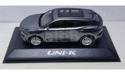 Модель кроссовер Changan UNI-K 2.0 AWD grey met. 1/43
