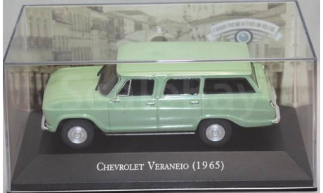 Модель CHEVROLET VERANEIO (1965) 1:43 IXO/Carros Inesquecíveis Do Brasil, масштабная модель, DeAgostini, 1/43