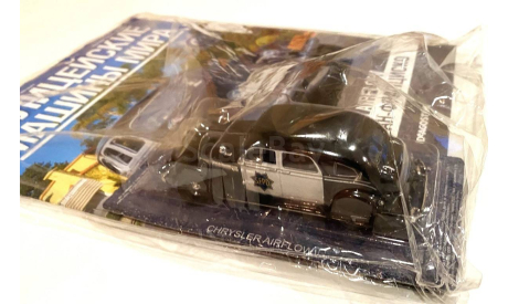 Модель Chrysler Airflow CRS 1936 POLICE Сан-Франциско 1:43 DeAgostini, масштабная модель, scale43