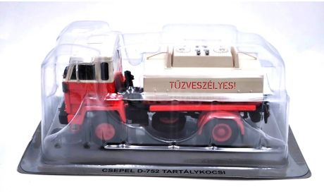 Модель ЧЕПЕЛЬ/Csepel D-752 TARTALYKOCSI 1:43 DEAGOSTINI/HUNGARY, масштабная модель, УРАЛ, 1/43