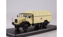 Модель MAN-630 BUNDESWEHR фургон санитарный 1/43 SSM, масштабная модель, scale43