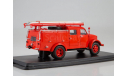 Модель пожарный ПМГ-36 (ГАЗ-51) 1/43 SSM, масштабная модель, scale43