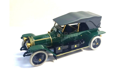 Модель Delaunay-Belleville 40/45 CV Kellner фаэтон В.И. Ленина (тент поднят) 1:43 КОЛЕСО, масштабная модель, scale43