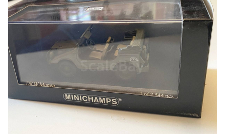 Модель DKW MUNGA 4 MILITARY (1955-68) 1/43 Minichamps, масштабная модель, 1:43
