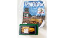 Модель трактор ДТ-175М 1/43 Тракторы: история, люди, машины, масштабная модель трактора, Hachette, scale43