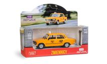 Модель Fiat 125p (POLSKI) MR TAXI TV SERIAL „Zmiennicy” 1:43 DAFFI PL, масштабная модель, DeAgostini, scale43