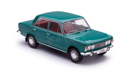 Модель FIAT 125P Polski (1970) зеленый 1:24 HACHETTE, масштабная модель, 1/24
