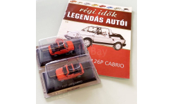 Модель FIAT 126P (Polski) CABRIO red 1:43 DeA/Hungary