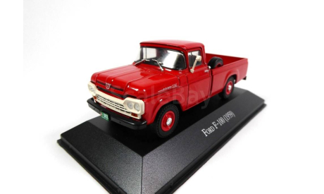 Модель Ford F-100 Pick-Up 1959 красный 1:43 IXO/SALVAT EDITIORIAL, масштабная модель, Altaya, scale43