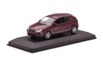 Модель FORD FOCUS MK1 3-DOORS (1998) DARK RED MET. 1:43 MINICHAMPS, масштабная модель, scale43