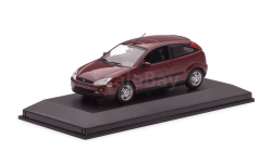 Модель FORD FOCUS MK1 3-DOOR (1998) DARK RED MET. 1:43 MINICHAMPS