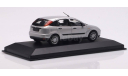 Модель FORD FOCUS MK1 5-DOOR (2002) silver 1:43 MINICHAMPS, масштабная модель, scale43