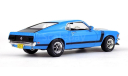 Модель Ford Mustang BOSS 302 (1970) light blue 1:43 IXO, масштабная модель, IXO Road (серии MOC, CLC), scale43