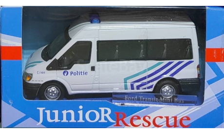 Модель FORD TRANSIT BELGIAN POLITIE/POLICE 1:43 Cararama, масштабная модель, scale43