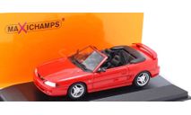 Модель Модель FORD MUSTANG Cabriolet Open (1994) red 1:43 Minichamps, масштабная модель, scale43, BMW