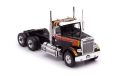 Модель Freightliner FLC 120 64 T сед. тягач (1977) черный с красным 1:43 IXO, масштабная модель, GMC, 1/43