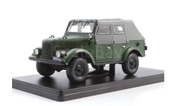 Модель ГАЗ-69А blister 1:24 HACHETTE/Легендарные советские Автомобили №59