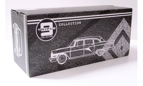 Модель ГАЗ-13’ЧАЙКА’/GAZ-13 Seagull green/white 1959 1:18, масштабная модель, TRIPLE 9, scale43