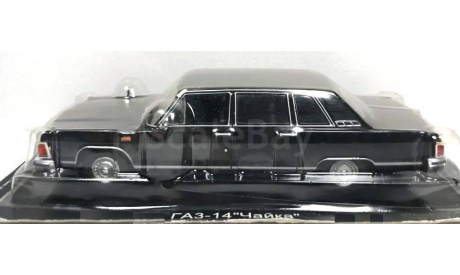 Модель ГАЗ-14 ’ЧАЙКА’ черный 1:43 DEA/Автолегенды №52, масштабная модель, scale43