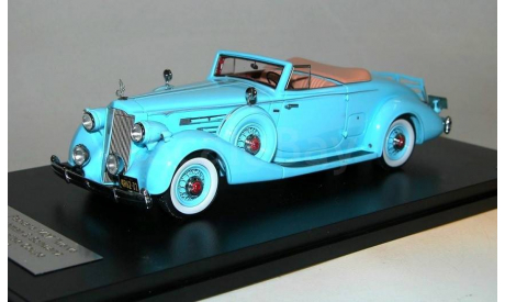 Packard Twelve 1407 Bohman & Schwartz Convertible Coupe (1936) 1/43 GLM, масштабная модель, scale43