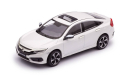 Модель HONDA CIVIC SEDAN (2015-) white 1:43 CHINA DEALER, масштабная модель, scale43