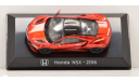 Модель Honda NSX (2016) red metallic 1:43 EDICOLA, масштабная модель, HI-STORY, scale43