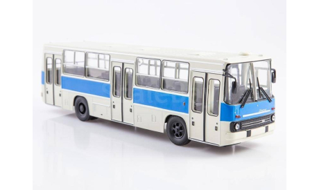 Модель Икарус/IKARUS-260.06 белый с голубым 1:43 Советский Автобус (СОВА), масштабная модель, scale43