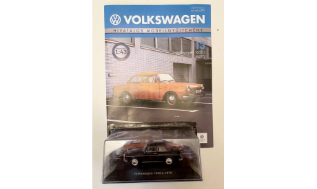 Модель VOLKSWAGEN 1600L (1970) 1/43 DEA VW Hungary, масштабная модель, DeAgostini, scale43