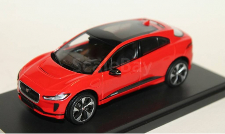 Модель JAGUAR I-PACE SUV FIRST EDITION (2018) 1/43 TSM DEALER BOX, масштабная модель, scale43