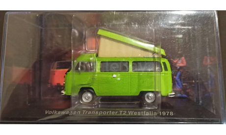 Модель VOLKSWAGEN T2 WESTFALIA (1978) 1/43 DEA VW Hungary, масштабная модель, DeAgostini, scale43