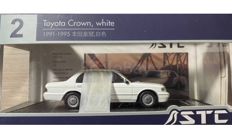 Модель TOYOTA CROWN Royal Saloon (1991-1995) 1/43 STC, масштабная модель, scale43