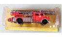 Модель MERCEDES-BENZ L1113 Feuerwehr Kaufbeuren/пож. лестница 1/43 HACHETTE, масштабная модель, scale43
