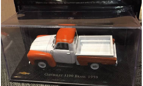 Модель CHEVROLET 3100 PICK-UP BRASIL (1959) 1/43 IXO/ALTAYA, масштабная модель, scale43