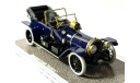 Модель Delaunay-Belleville 40/45 CV Kellner фаэтон торпедо 1912 год (тент сложен) 1:43 КОЛЕСО, масштабная модель, scale43