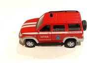 Модель УАЗ-3163 PATRIOT ’ШТАБ Пожаротушения’ 1:43 AUTOTIME COLLECTION, масштабная модель, scale43